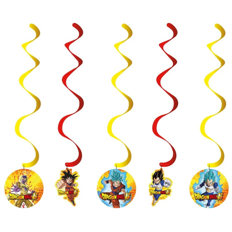 5 Dragon Ball ceiling hangers 60cm