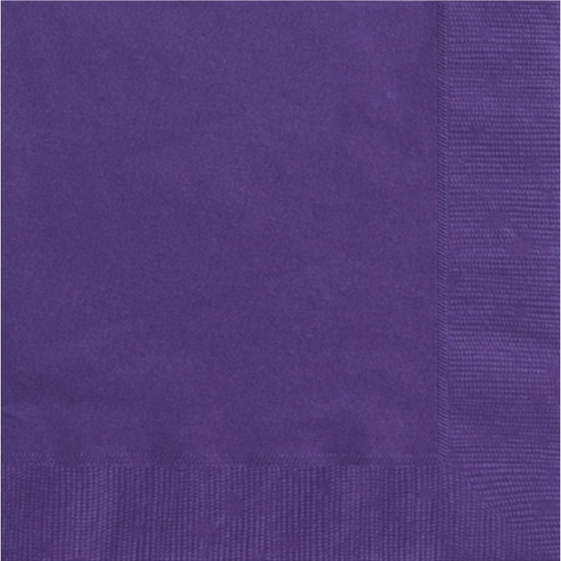 50 napkins Mila purple 25 x 25cm