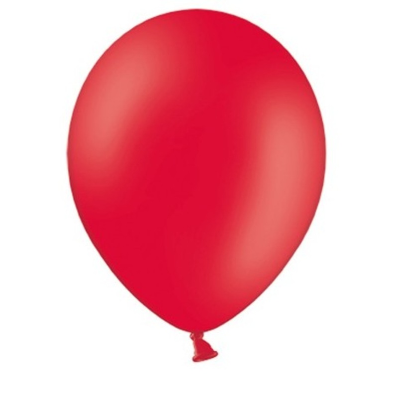 50 party star balloons red 23cm