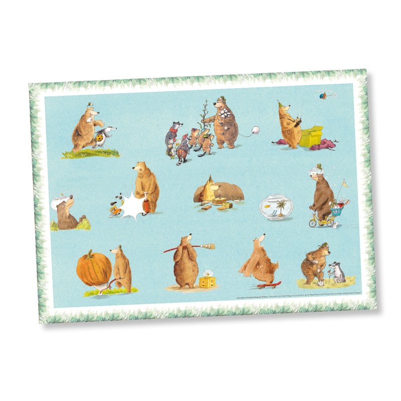 8 Dr. Brumm placemats