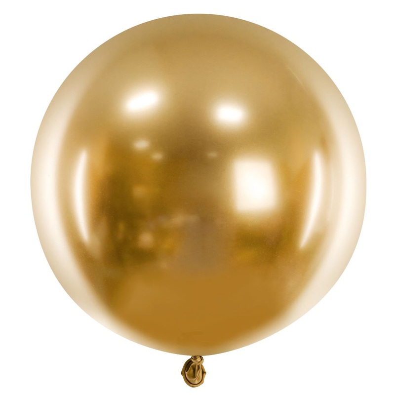 Balloon Round Glossy Gold 60cm