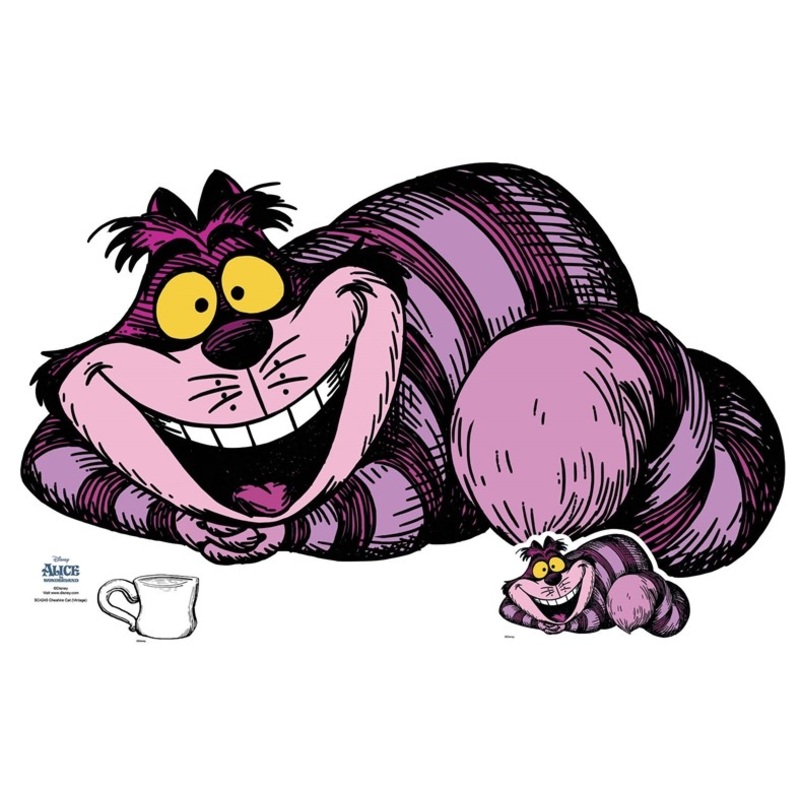 Cheshire Cat Cardboard Cutout