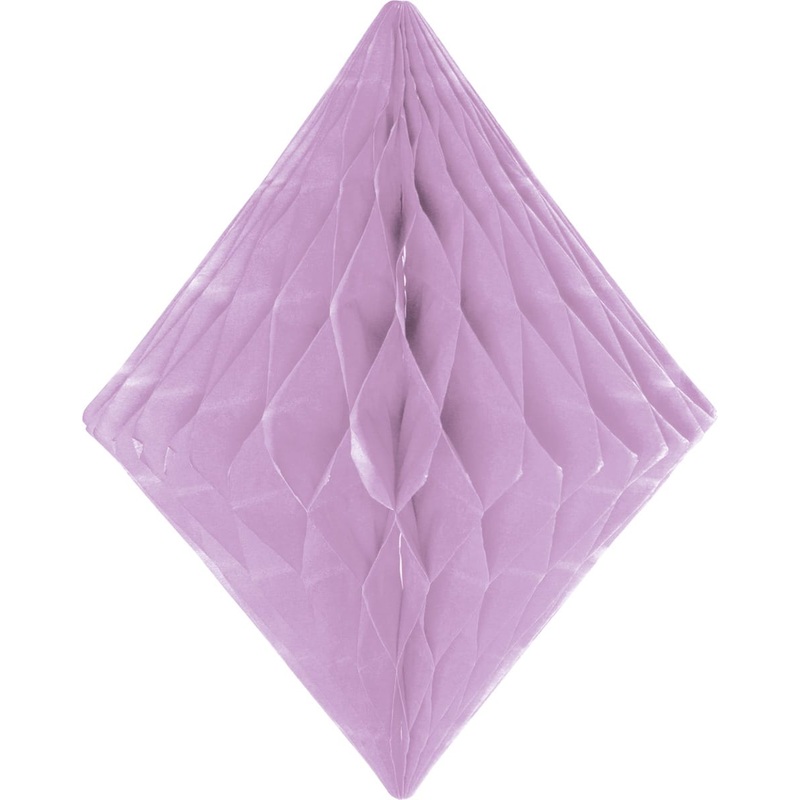 Diamond honeycomb ball purple 30cm