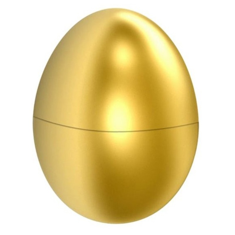 Golden Easter egg gift box 10cm