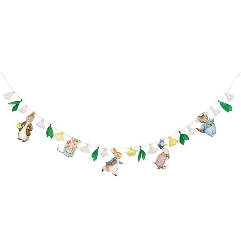 Peter rabbit garland 3m