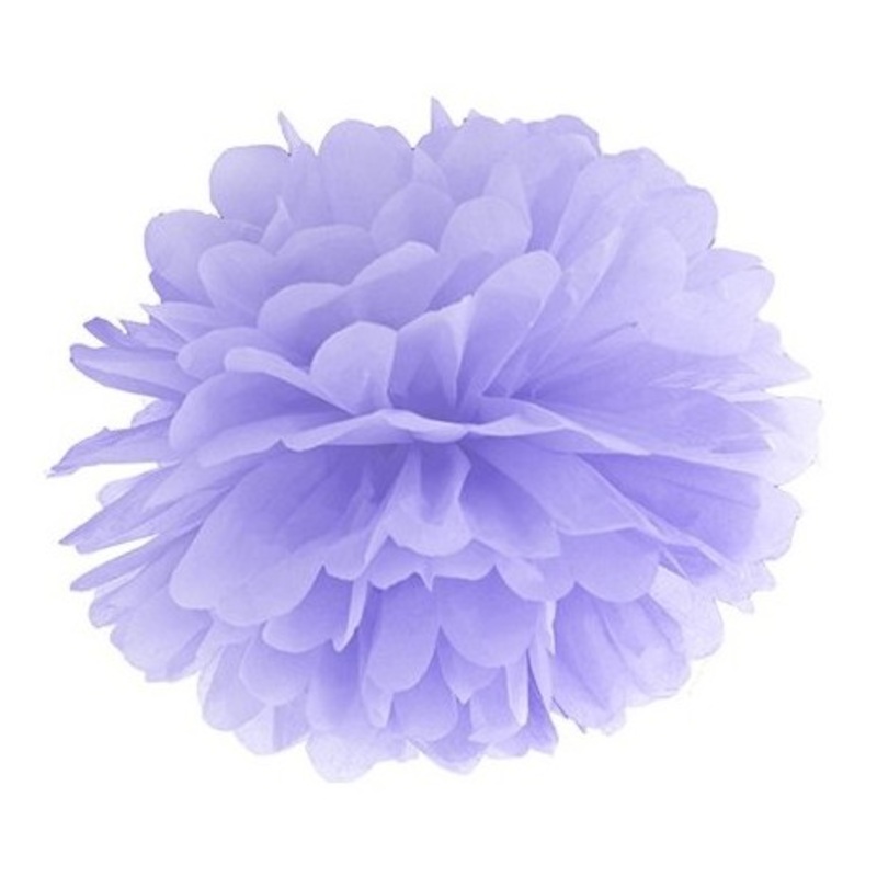 Pompon Romy lavender 25cm