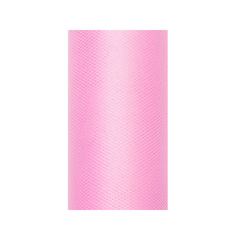 Tulle fabric Luna light pink 9m x 50cm
