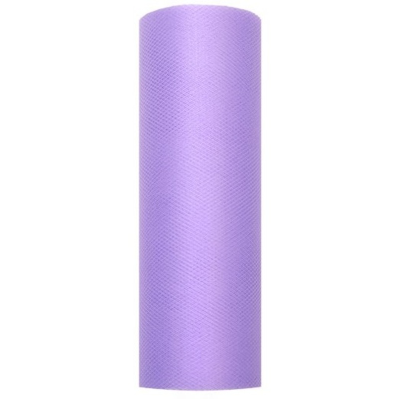 Tulle fabric Luna violet 9m x 15cm