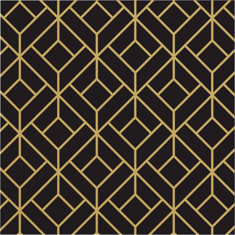 16 Splendid Twenties napkins 33cm