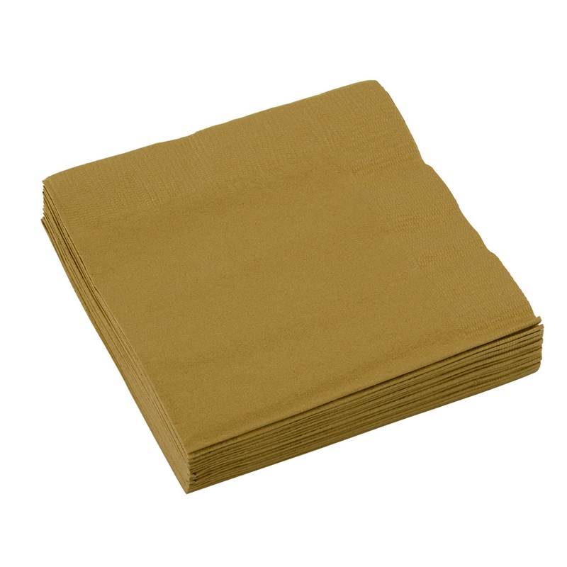 20 napkins 25 x 25