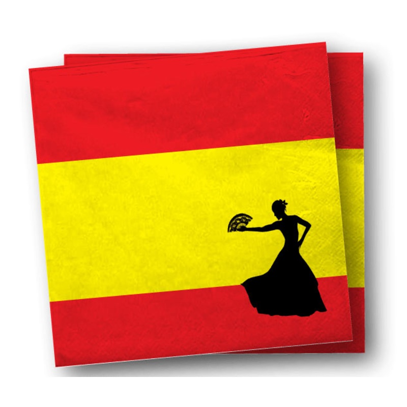 20 Spain napkins 33cm