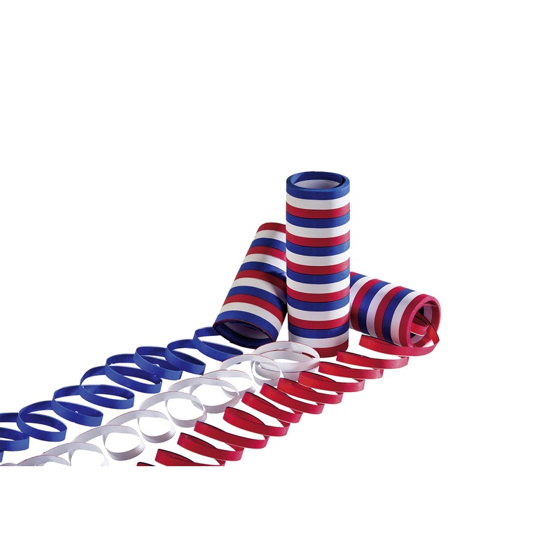 3 rolls of France streamers Bonne Fte