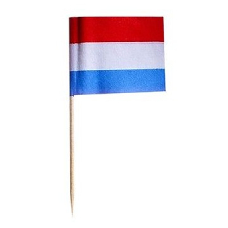 500 Netherlands flags Amsterdam 8cm