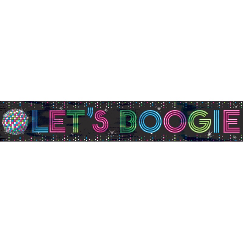 70s disco boogie banner 760cm