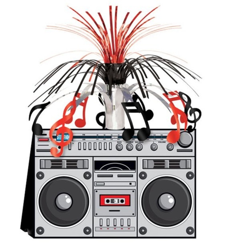 80s Radio Vibes table fountain 23 x 36cm