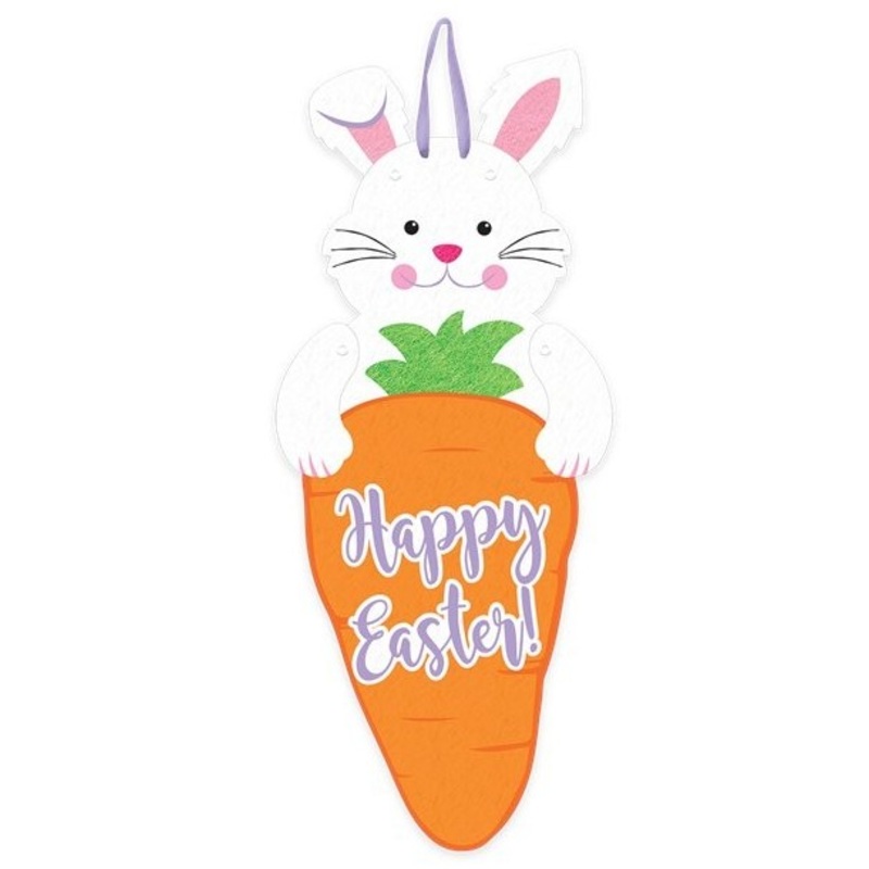 Easter bunny Stupsi door sign 60cm