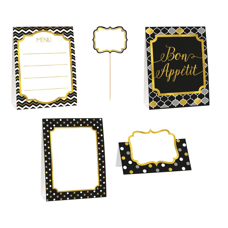 Enjoy buffet decoration set 12 pieces