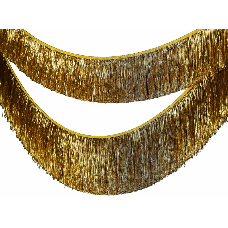 Fringe garland gold 2m