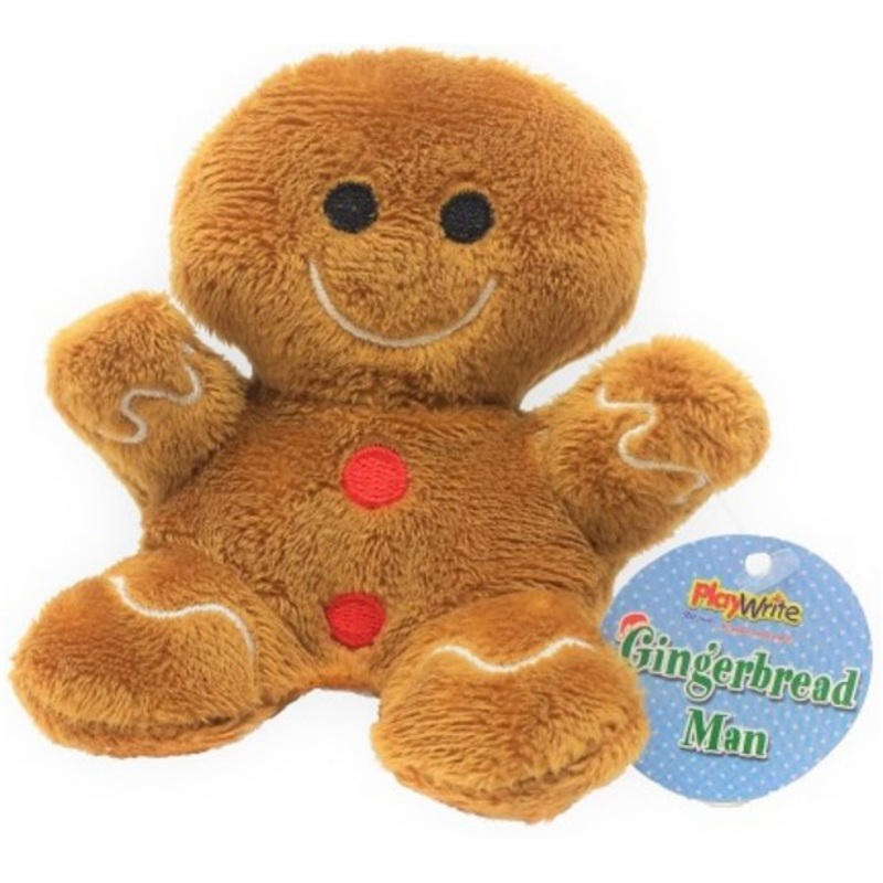 Gingerbread man plush toy 10cm
