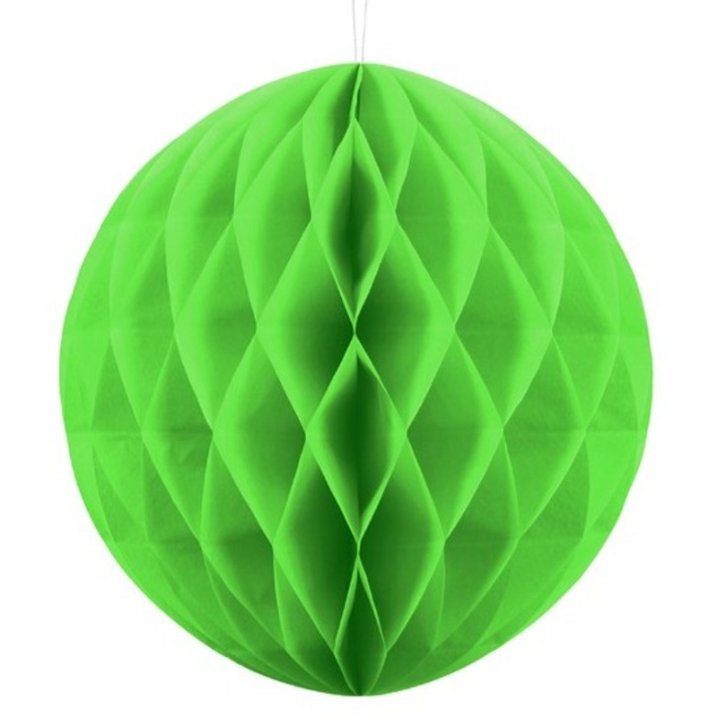 Honeycomb ball Lumina apple green 30cm