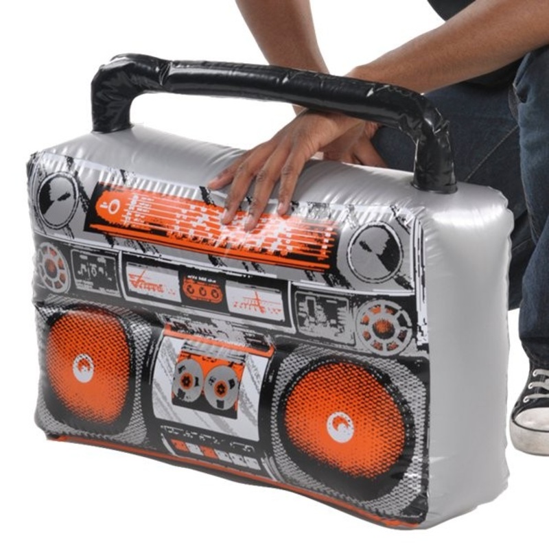 Inflatable boom box Street Music