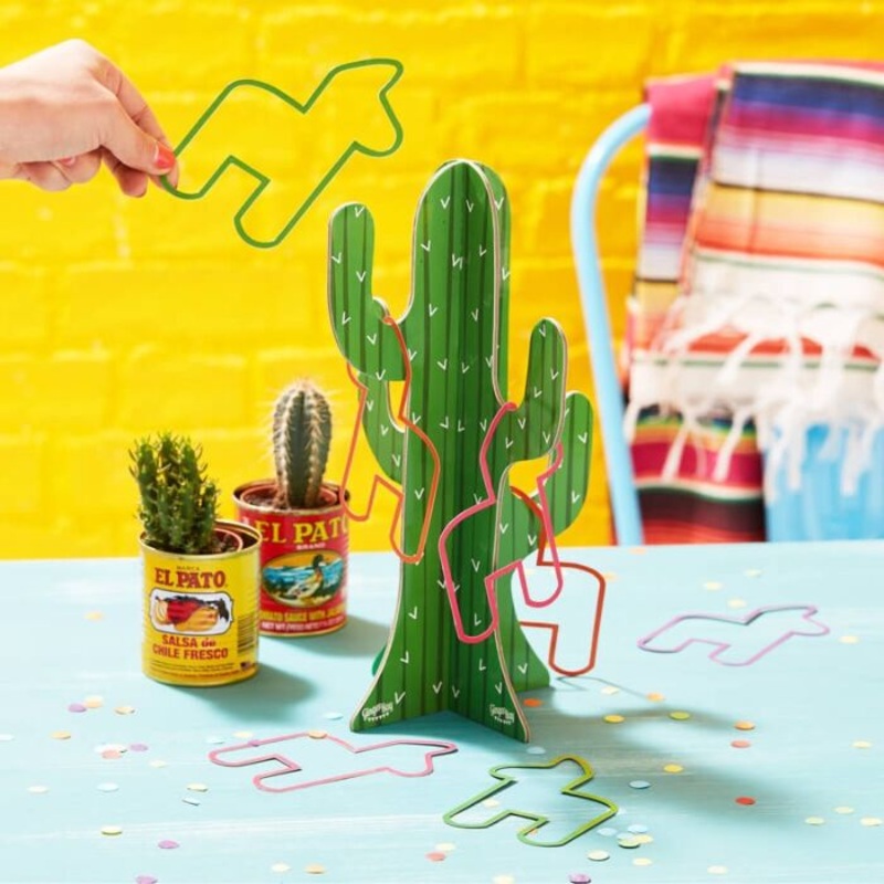 Mexican Summer Cactus Ring Toss Game