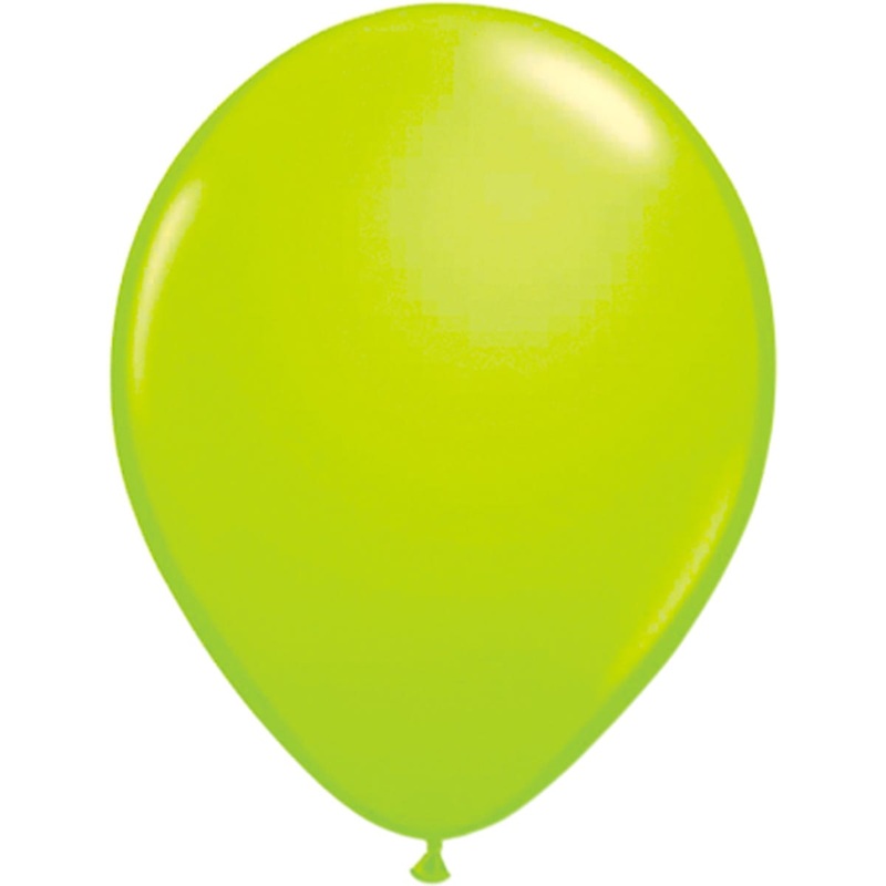 Neon latex balloons Nina in green 8 pcs