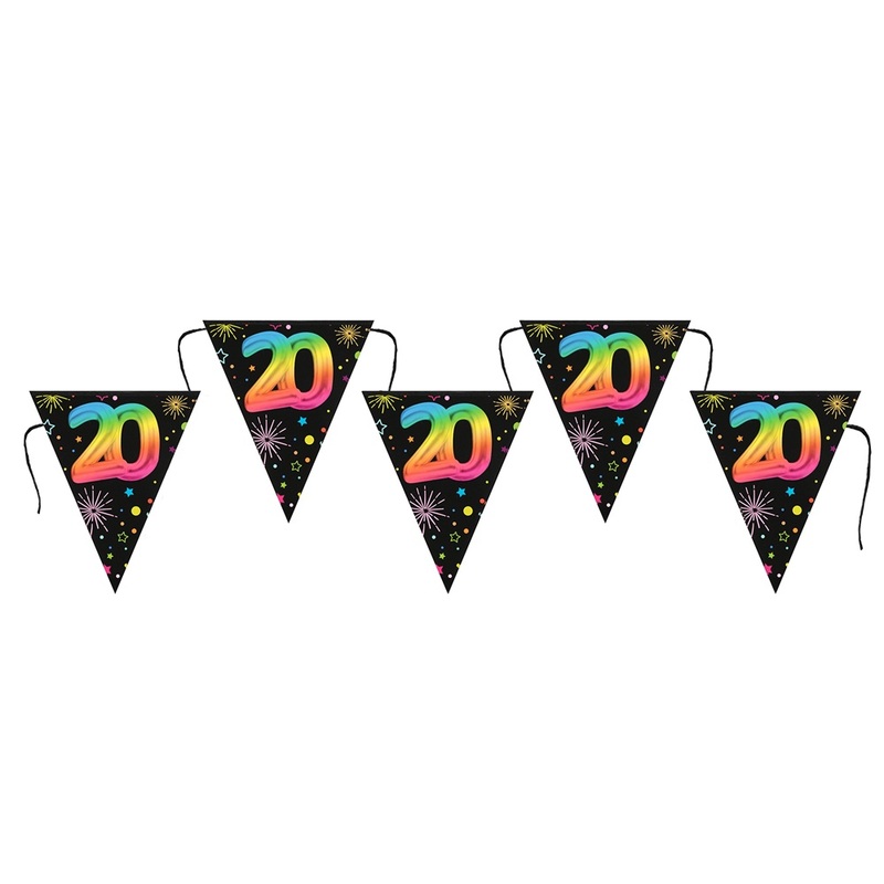 Number 20 Festicolor Garland 300cm