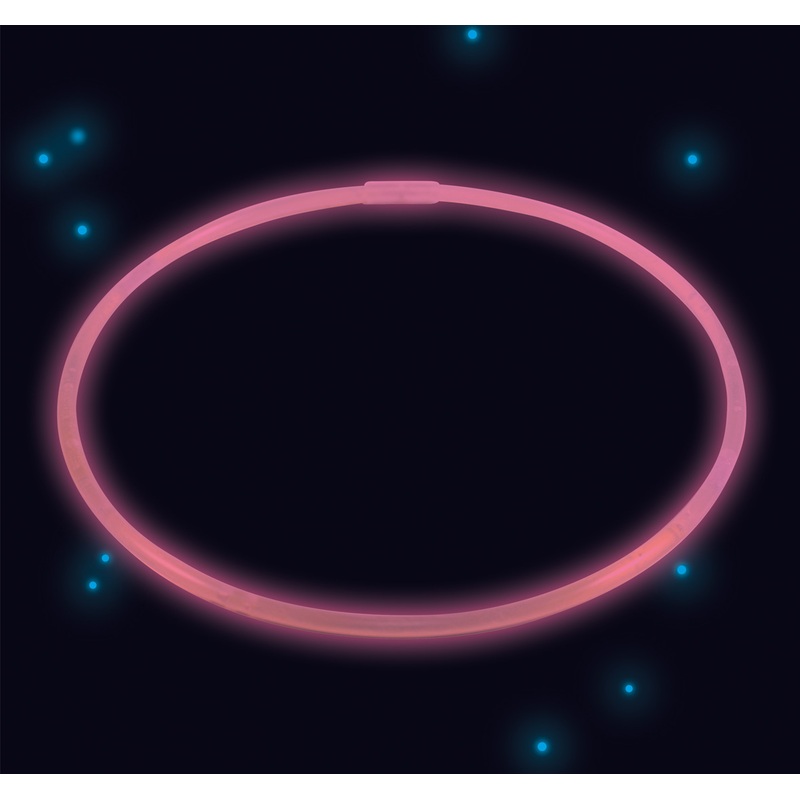 Power Glowstick Necklace 51cm Pink