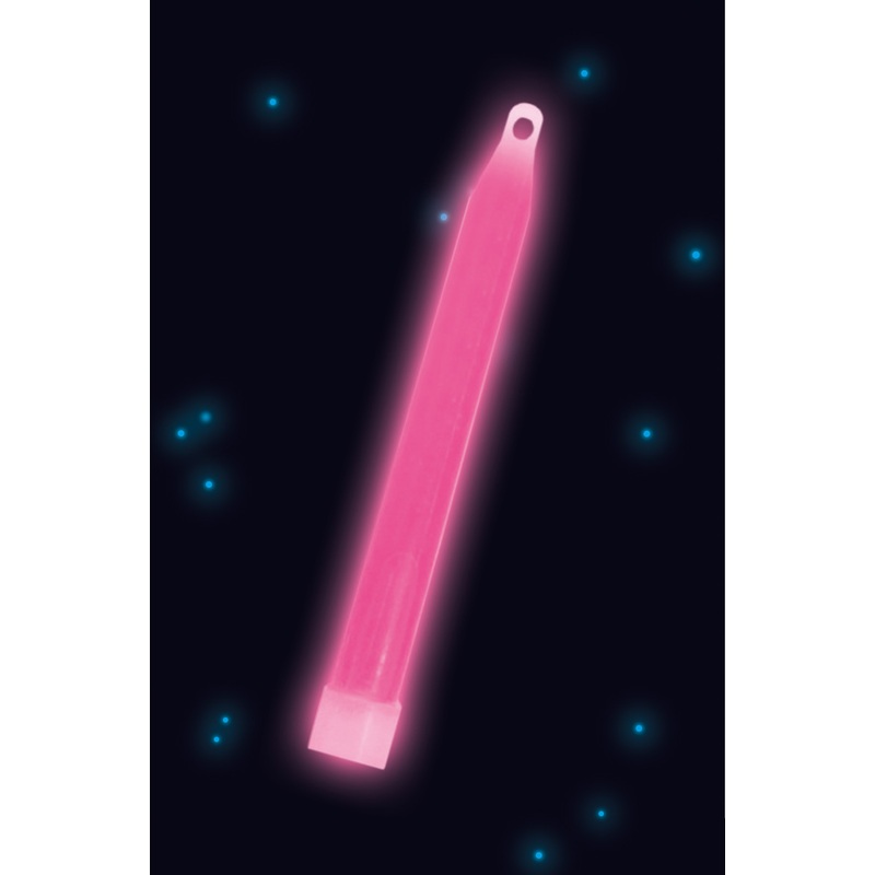 Power Glowstick With Cord 15cm Pink
