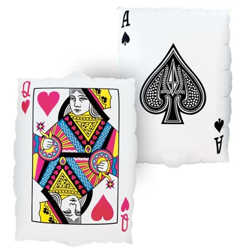 Queen of Hearts foil balloon 76cm