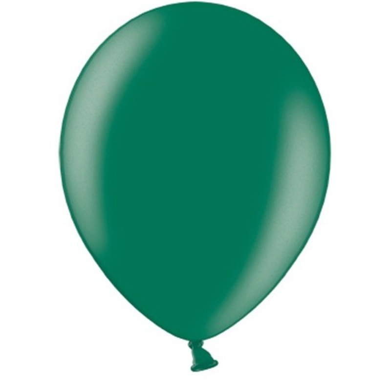 100 balloons dark green 25cm