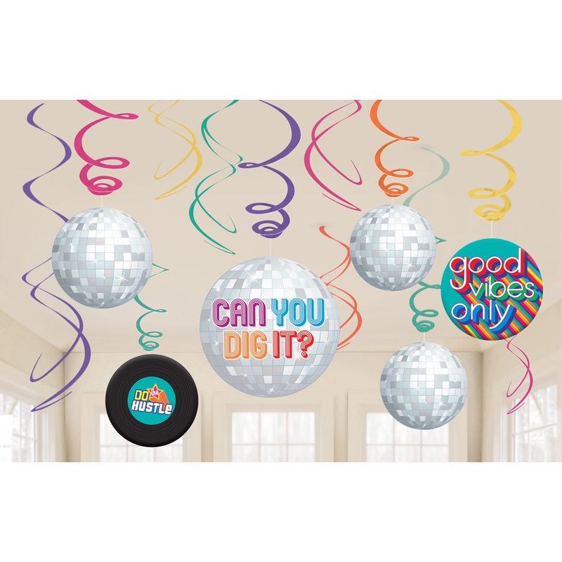 12 Good 70s Vibes spiral hangers