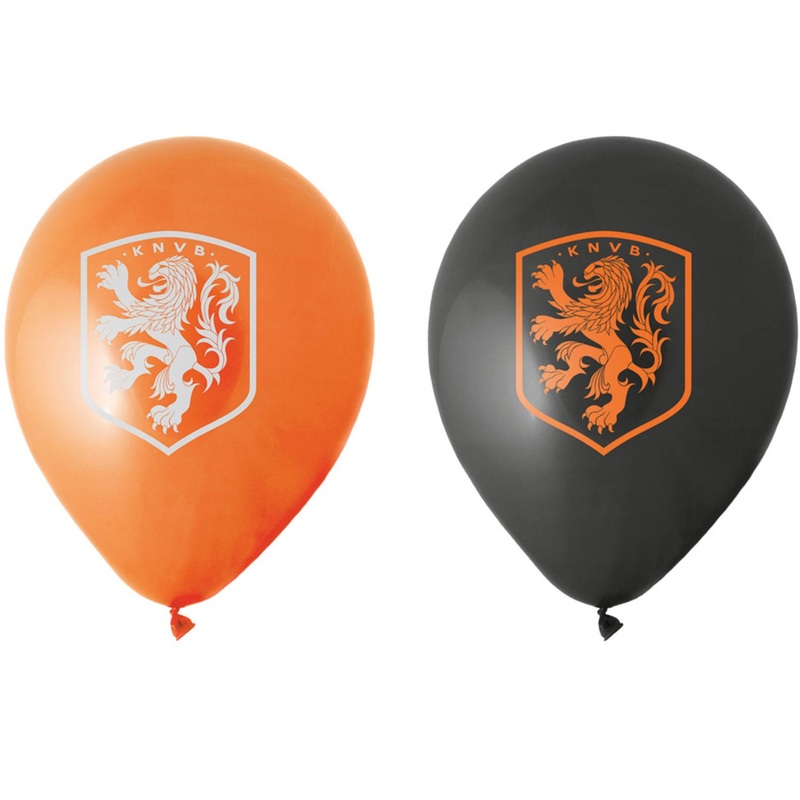 8 Holland lion balloons 30cm