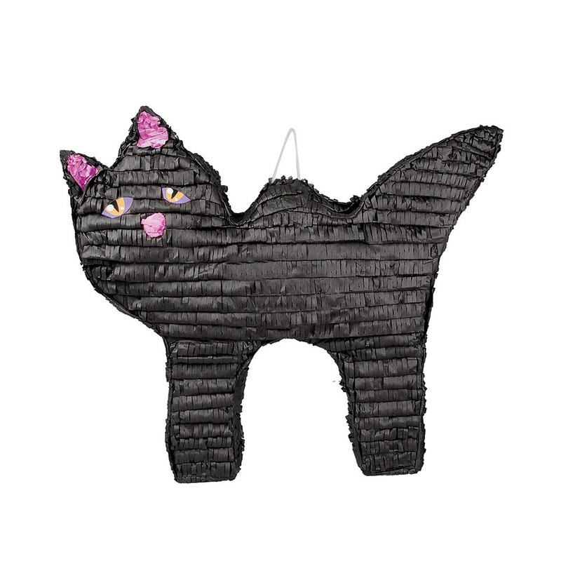 Black witch cats pinata 51 x 58cm