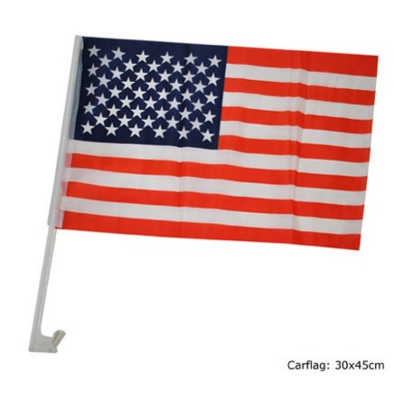 Car flag USA 45 x 30cm