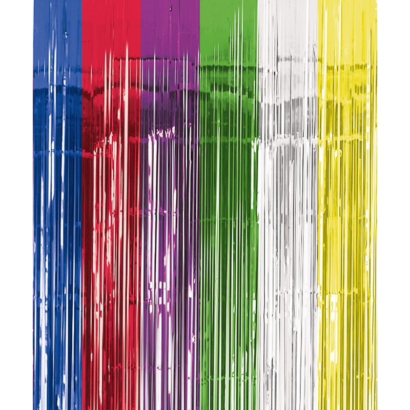 Colorful metallic door curtain 240x92cm