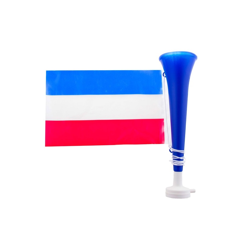 France horn with flag