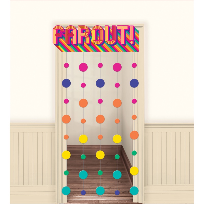 Good 70s Vibes door curtain 1.95mx 99cm