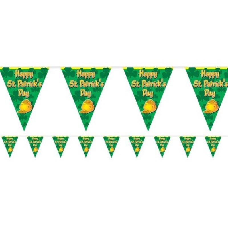 Happy St. Patrick's Day Pennant Chain 3.65m