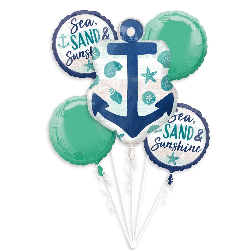 Seaside balloon bouquet