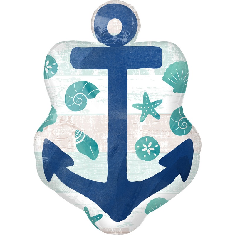 Seaside foil balloon 53 x 76cm