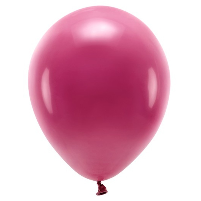 10 eco pastel balloons blackberry 26cm