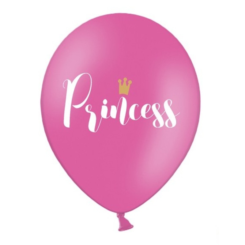 50 latex balloons Pink Princess 30cm