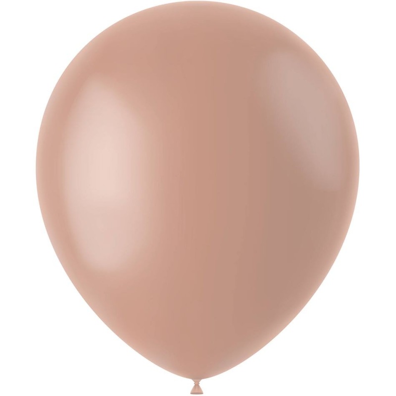 50 noble vintage rose balloons 33cm