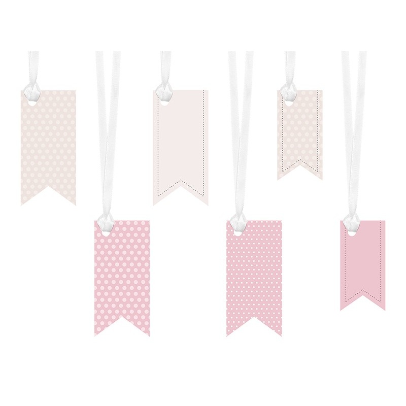 6 Candy Vintage Gift Tags