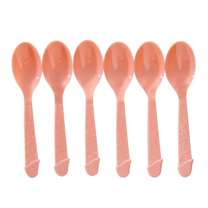 6 penis spoons