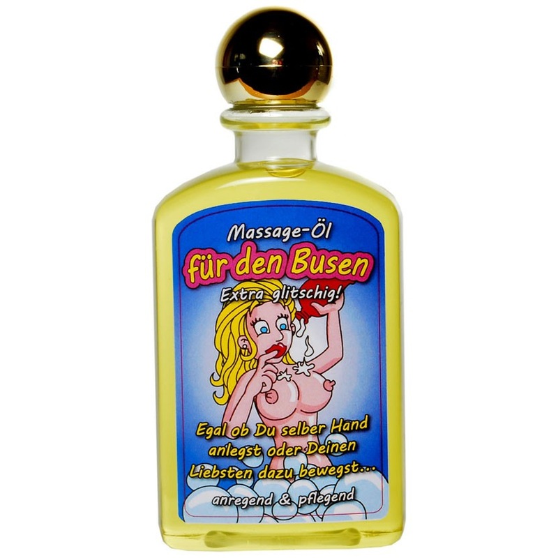 Breast massage oil