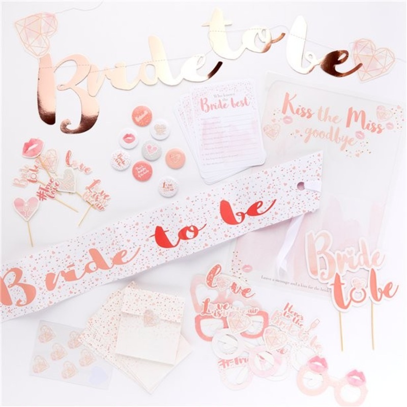 Bride to be JGA party set 37 pieces