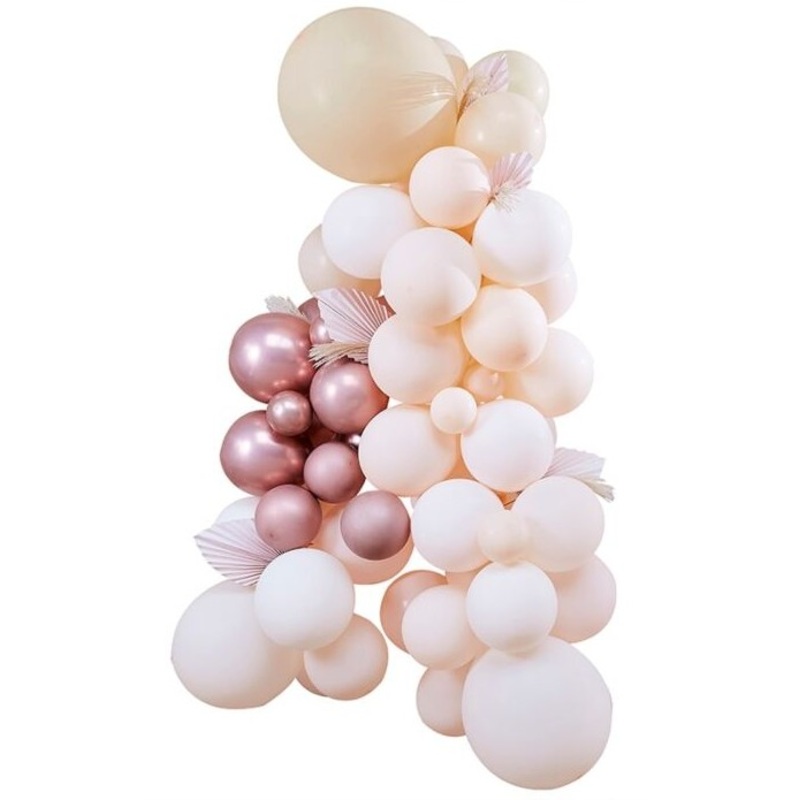 Country Wedding balloon garland